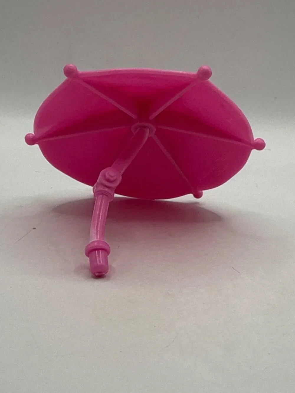 Vtg Fisher Price Sweet Streets Beach House Pink Replacement Patio Umbrella Part